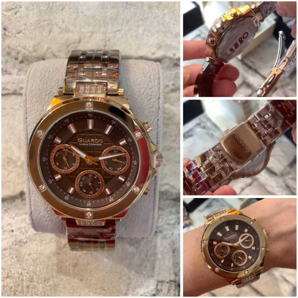 GUARDO(5-6080w) Жіночий наручний годинник