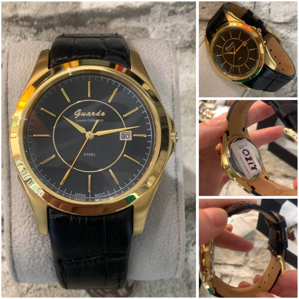 GUARDO (12-3280w) Чоловічий наручний годинник  